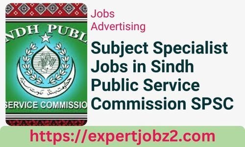 Subject Specialist Jobs in Sindh Public Service Commission SPSC